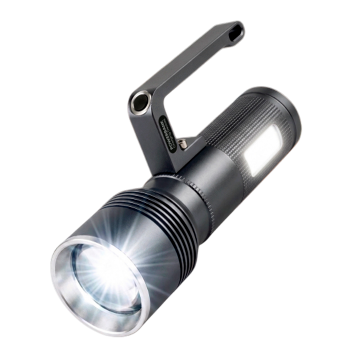 Linterna Powerlab 9716 2000 Lumen Recargable Gris