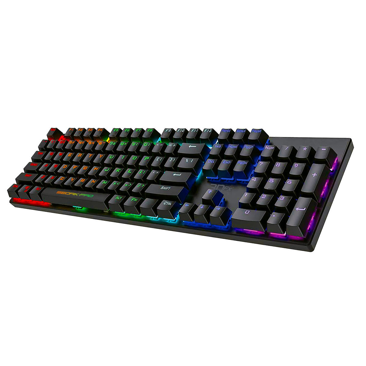 Teclado Gamer Mecanico 3DFX Sedrik Rgb Switch Blue Negro