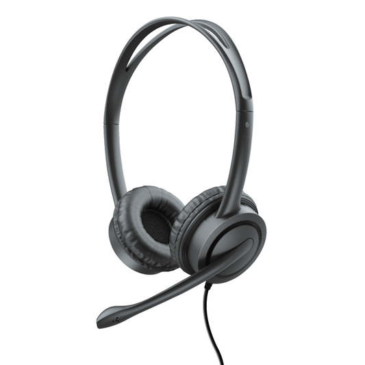 Audifono Con Microfono Trust Mauro Usb Negro