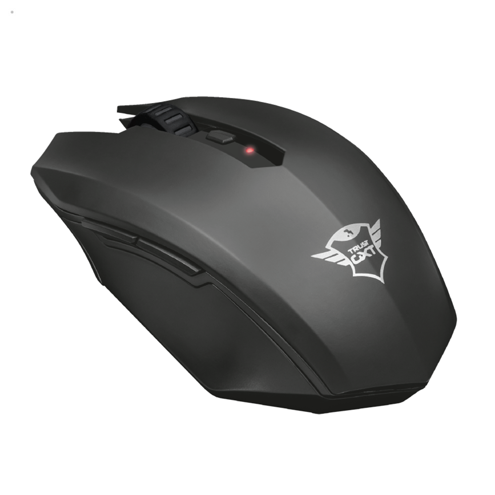 Mouse Gamer Trust Gxt 115 Macci Inalambrico Negro