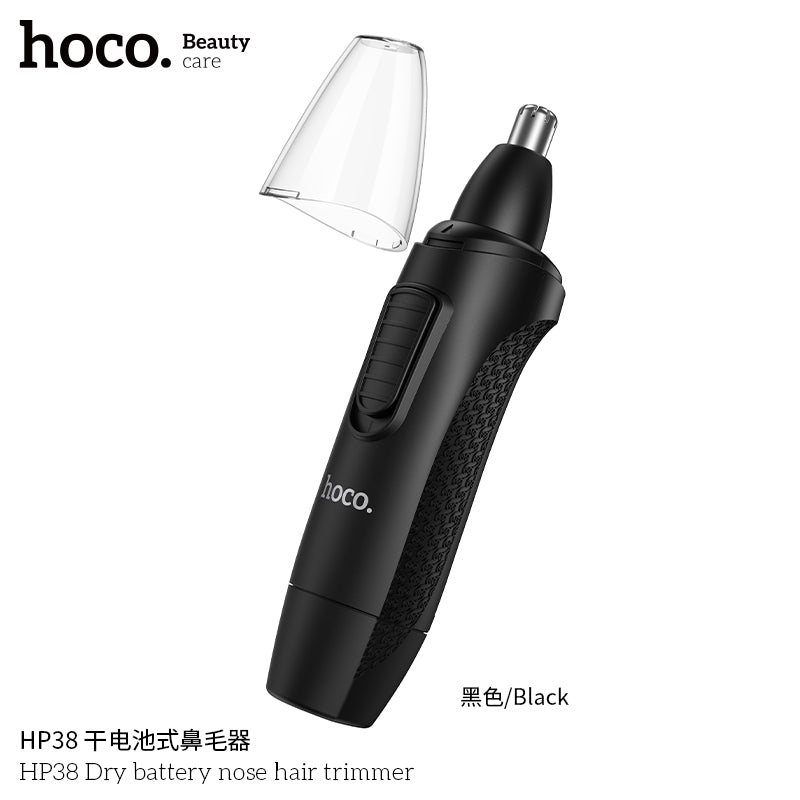 Cortadora de Vello Nariz Inalambrica Hoco Hp38 Negro – imagen 2