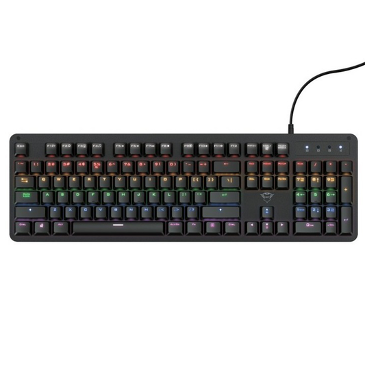 Teclado Gamer Mecánico Trust Mazz Gxt 863 Switch Red