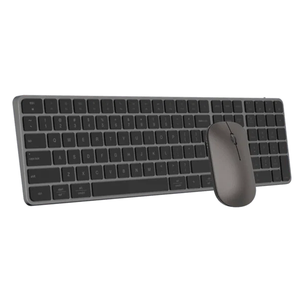 Kit Teclado + Mouse Inalámbrico Meetion iKey C230 Dual 2.4G + Bluetooth Negro - vista 3