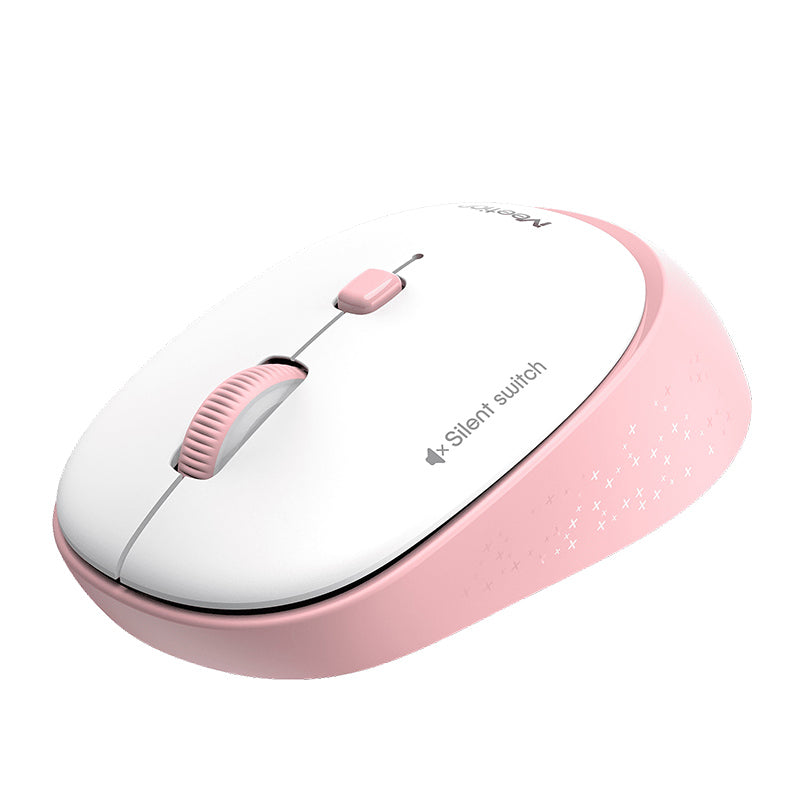 Mouse Inalambrico Wireless Silencioso Meetion R571 Color Rosa – imagen 3