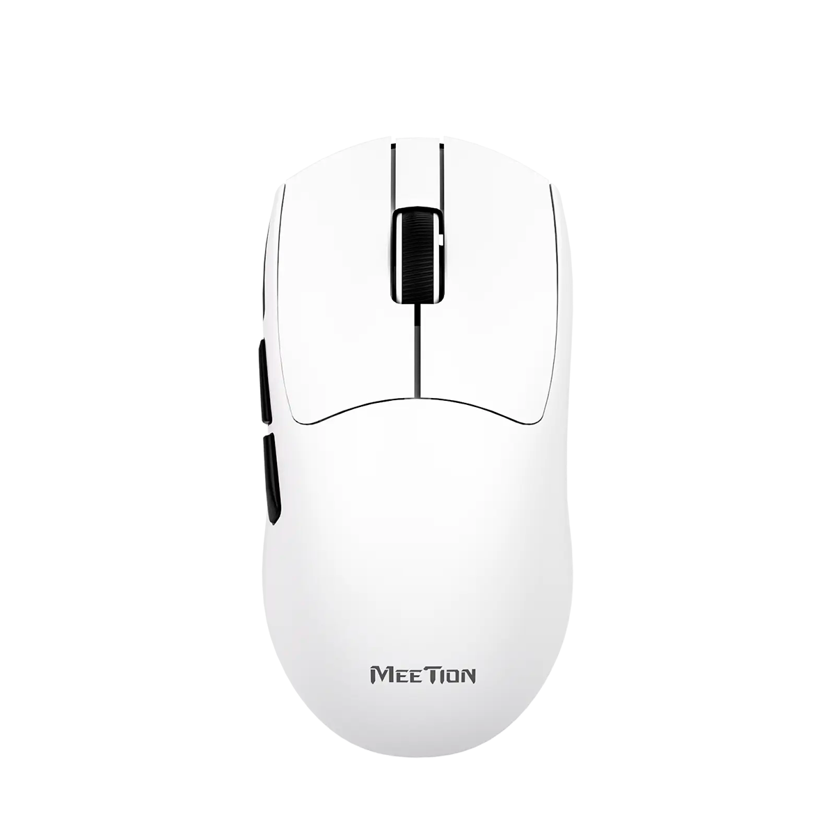 Mouse Gamer Meetion GW12 Triple Conexión 12800 DPI Recargable Blanco