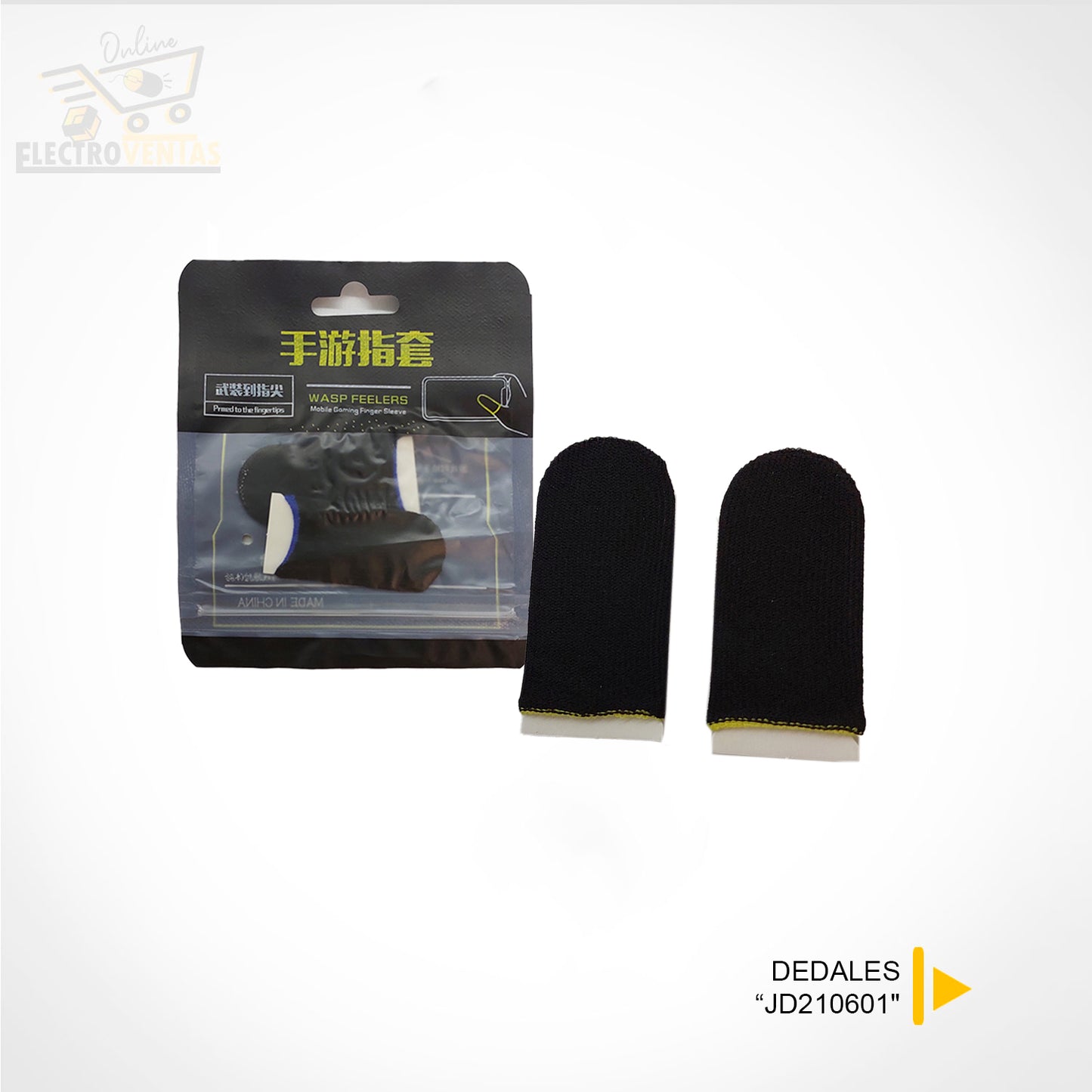 Dedales Gamer Fundas Para Dedos Gamer Cod Pugb Free Fire Negro – imagen 4