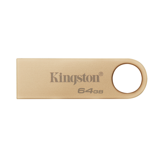 Pendrive Metalico Kingston 64 Gb Datatraveler Se9 G3 Dorado