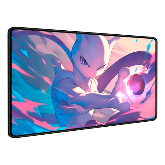 Mousepad Gamer Antideslizante 90x40 Diseño Pokemon Mewtwo