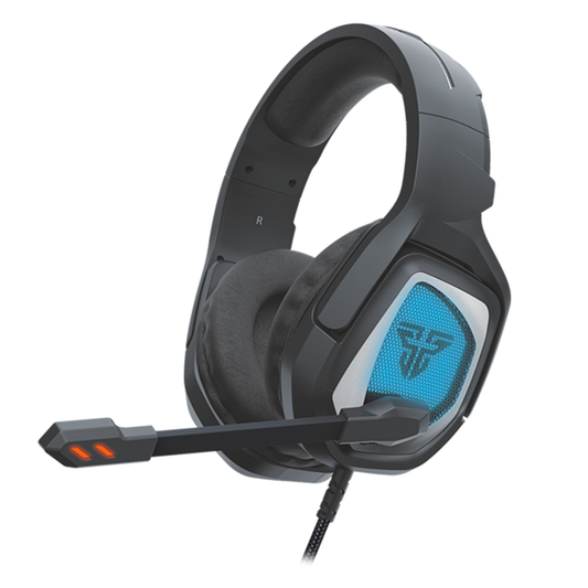 Audifono Gamer Fantech Mh84 Jade Rgb Pc Xbox Ps4 Switch Negro