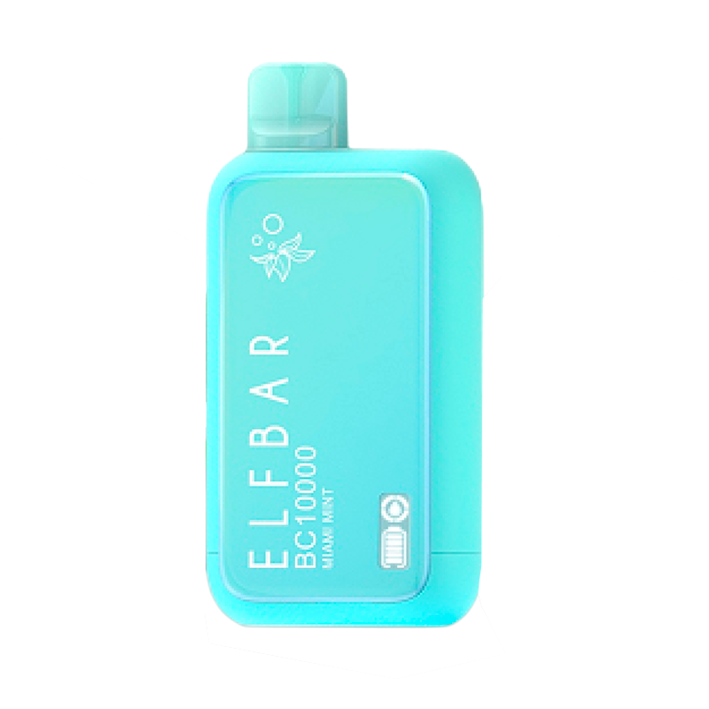 Vaporizador Elfbar Bateria Recargable 10000 Puff Miami Menta