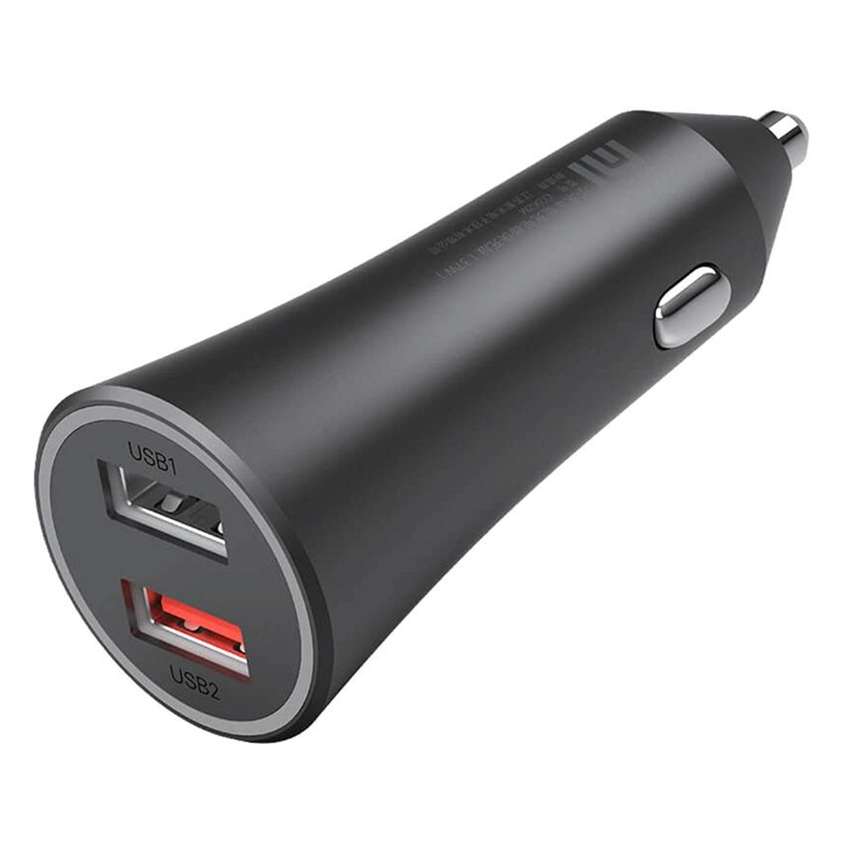 Cargador Auto Xiaomi Mi 37W Dual-Port Car Charger Negro