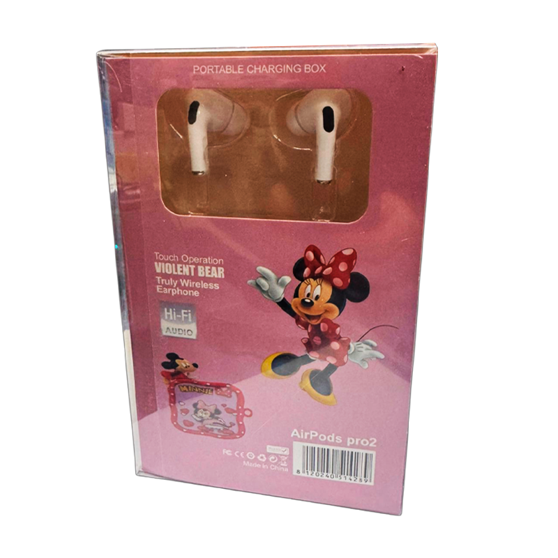 Audífonos Bluetooth In Ear Tws Earbuds Hifi Minnie – imagen 3