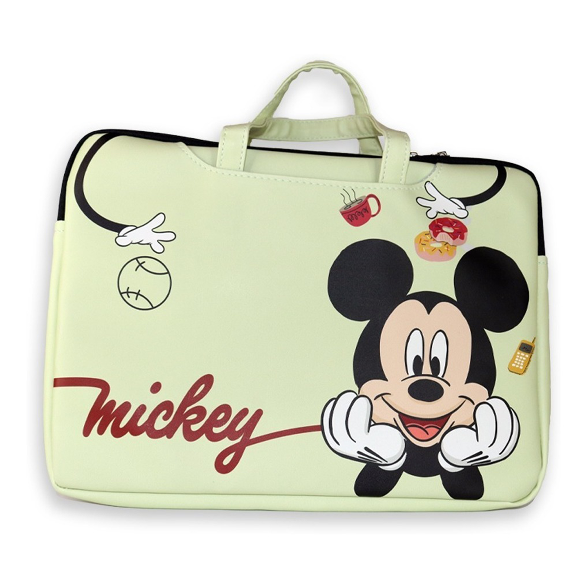 Funda Notebook 14 Pulgadas Universal Disney Con Cierre Verde
