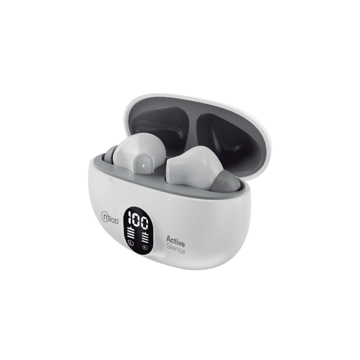 Audifonos In Ear Bluetooth Microlab Active Silence 9364 Blanco