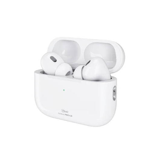 Audifonos In Ear Bluetooth Microlab Anc + Enc Air Bass Pro 4.0 Blanco