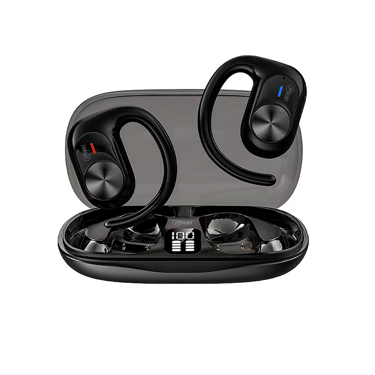 Audifonos Clip Bluetooth Microlab Ear Ambient 9361 Negro