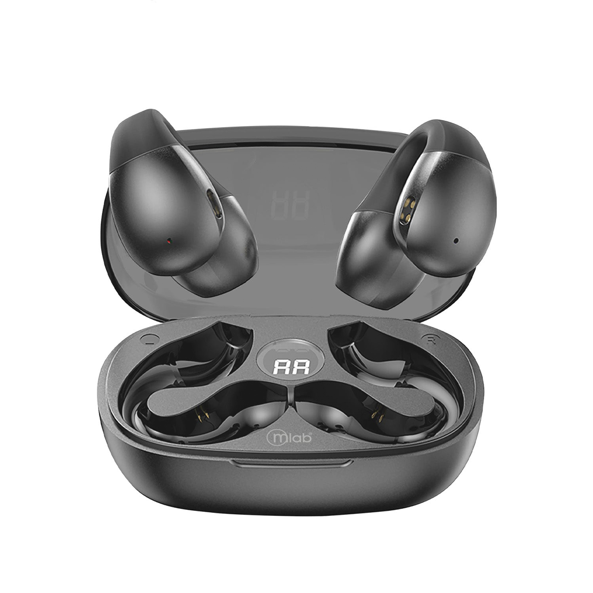 Audifonos Clip Bluetooth Microlab Bone Piercing 9360 Negro
