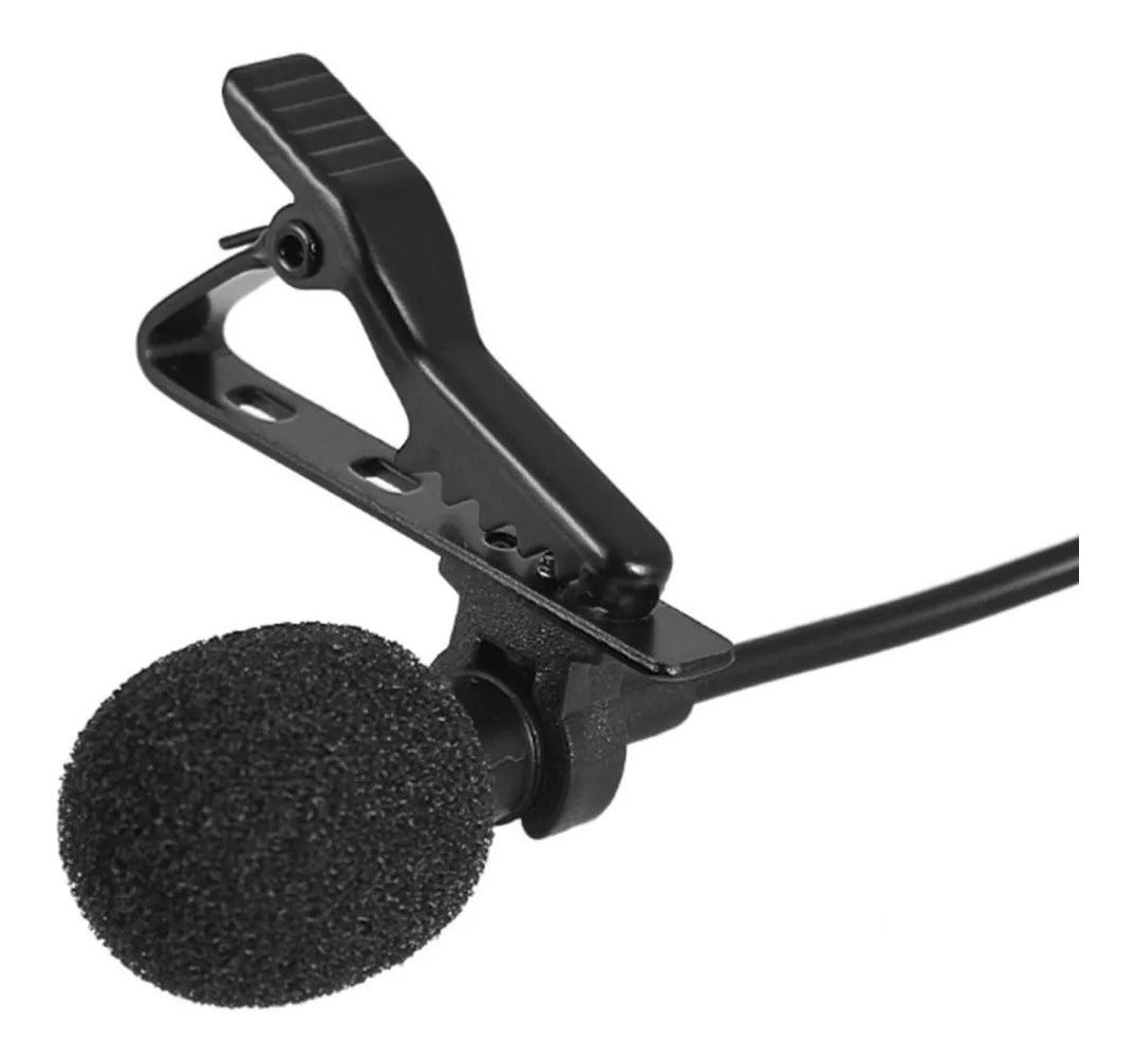 Microfono Externo Lavalier GL-119 3.5 Aux Negro – imagen 2