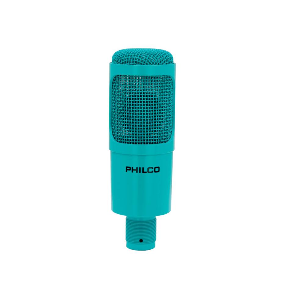 Micrófono Studio Usb Con Tripode Philco Verde – imagen 2