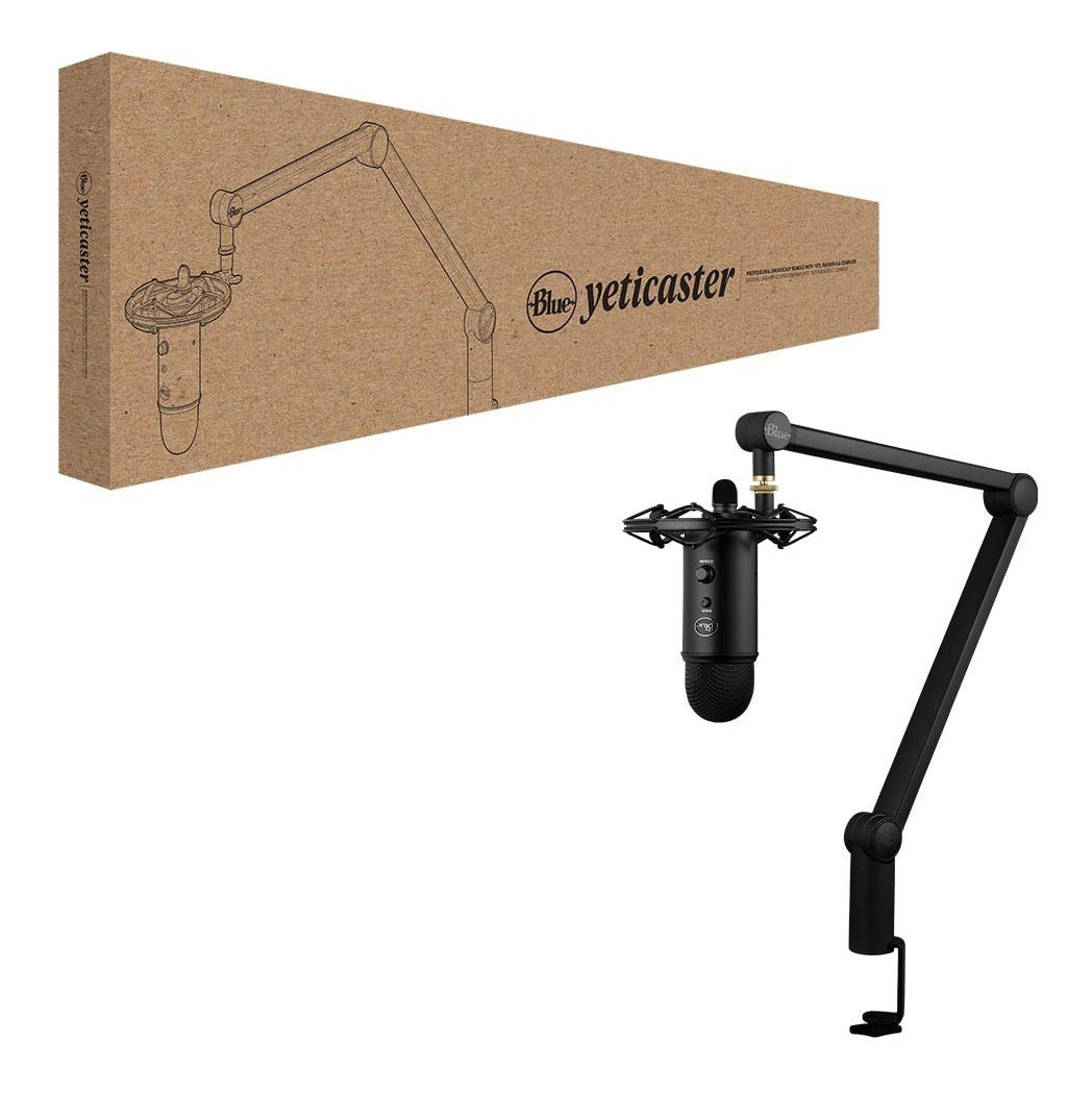 Micrófono Digital Blue Yeticaster Usb + Brazo + Suspension – imagen 2