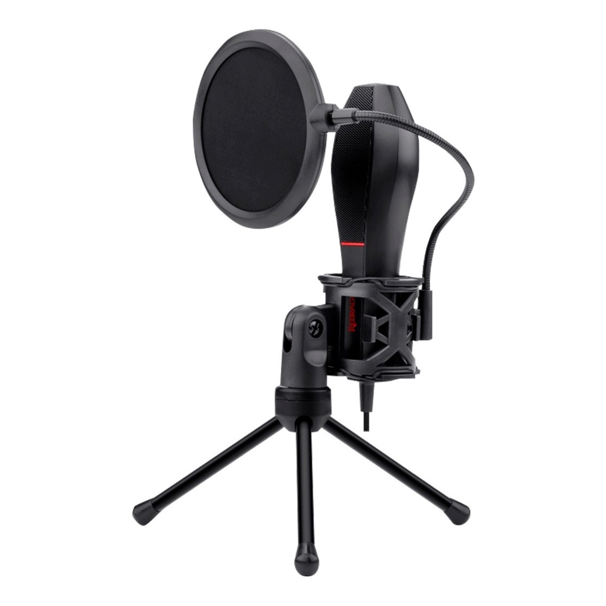 Microfono Gamer Streaming Redragon Quasar M200 Negro