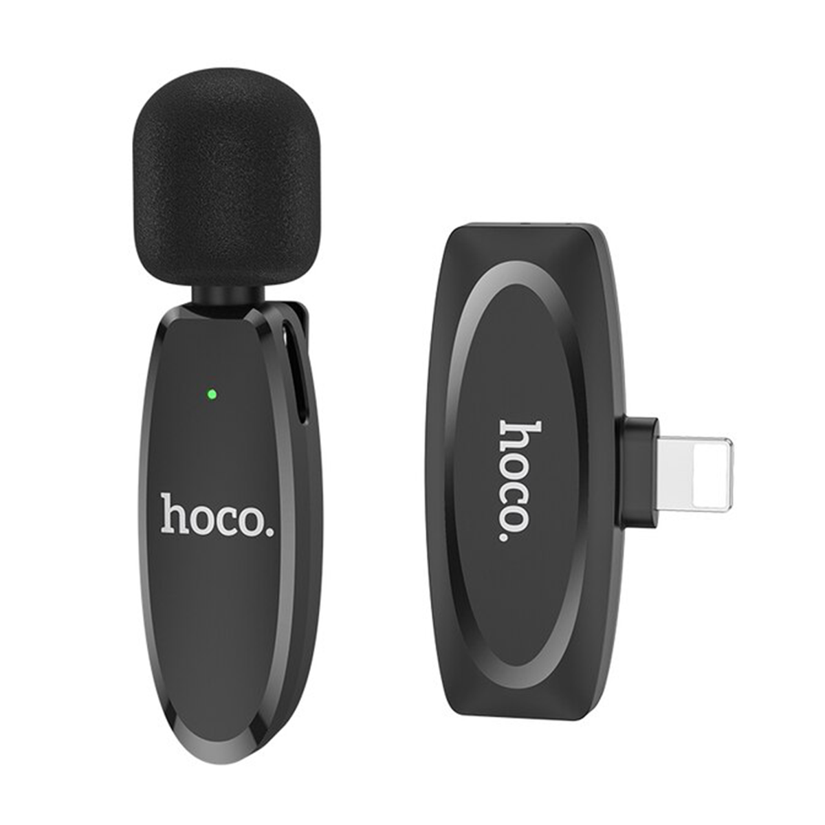 Microfono Externo Inalámbrico Para Iphone Hoco L15 Negro