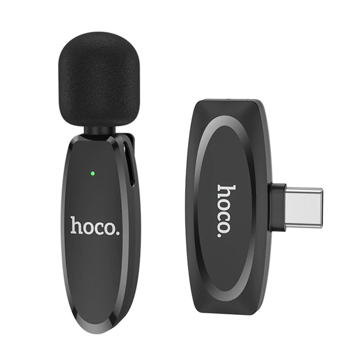 Microfono Externo Inalámbrico Tipo C Hoco L15 Negro
