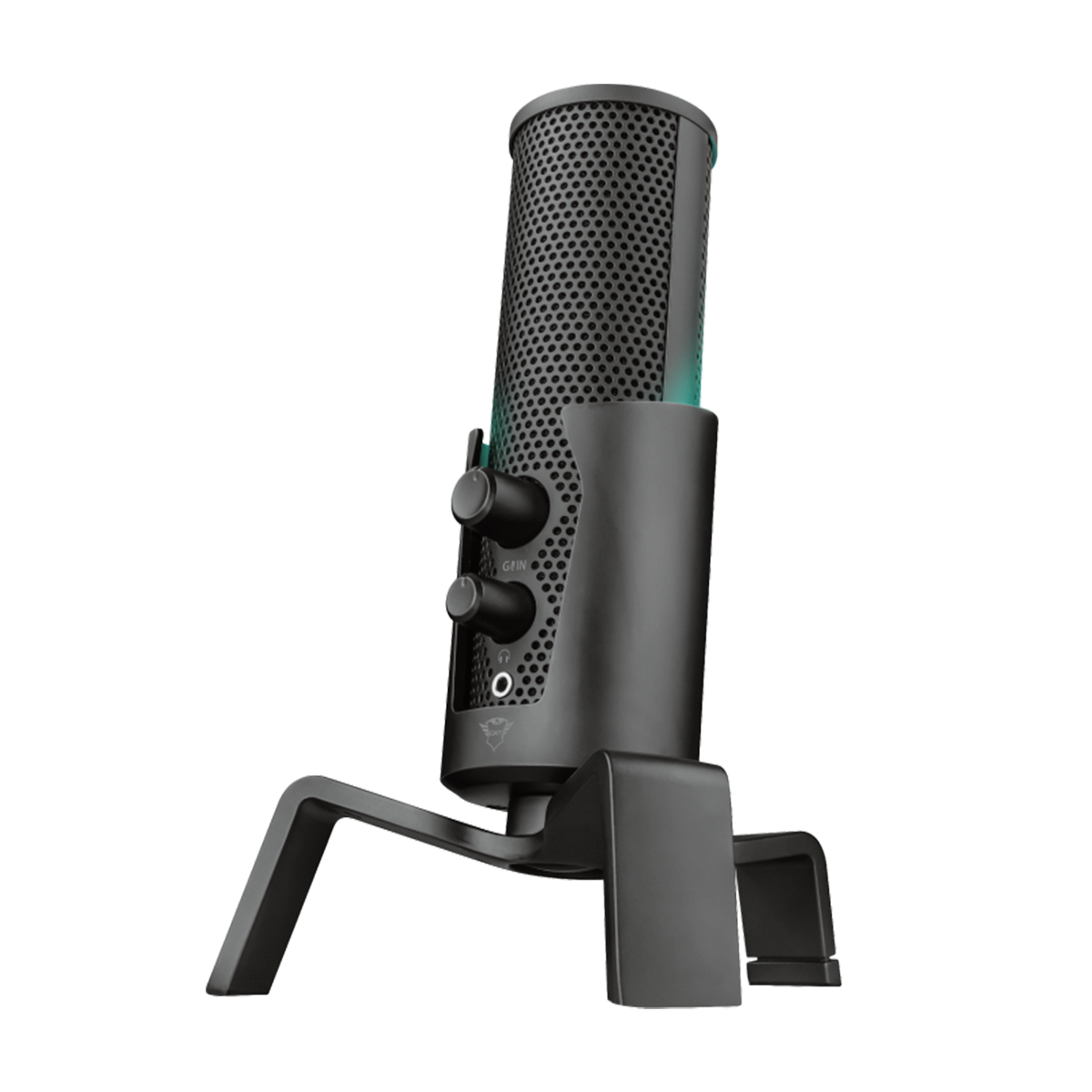 Microfono Gamer Streaming Trust Fyru Gxt 258 Negro