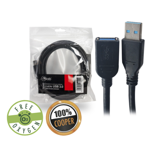 Cable Usb 3.0 Extension M-h 1.8 Metros Hasta 5gbps Microlab