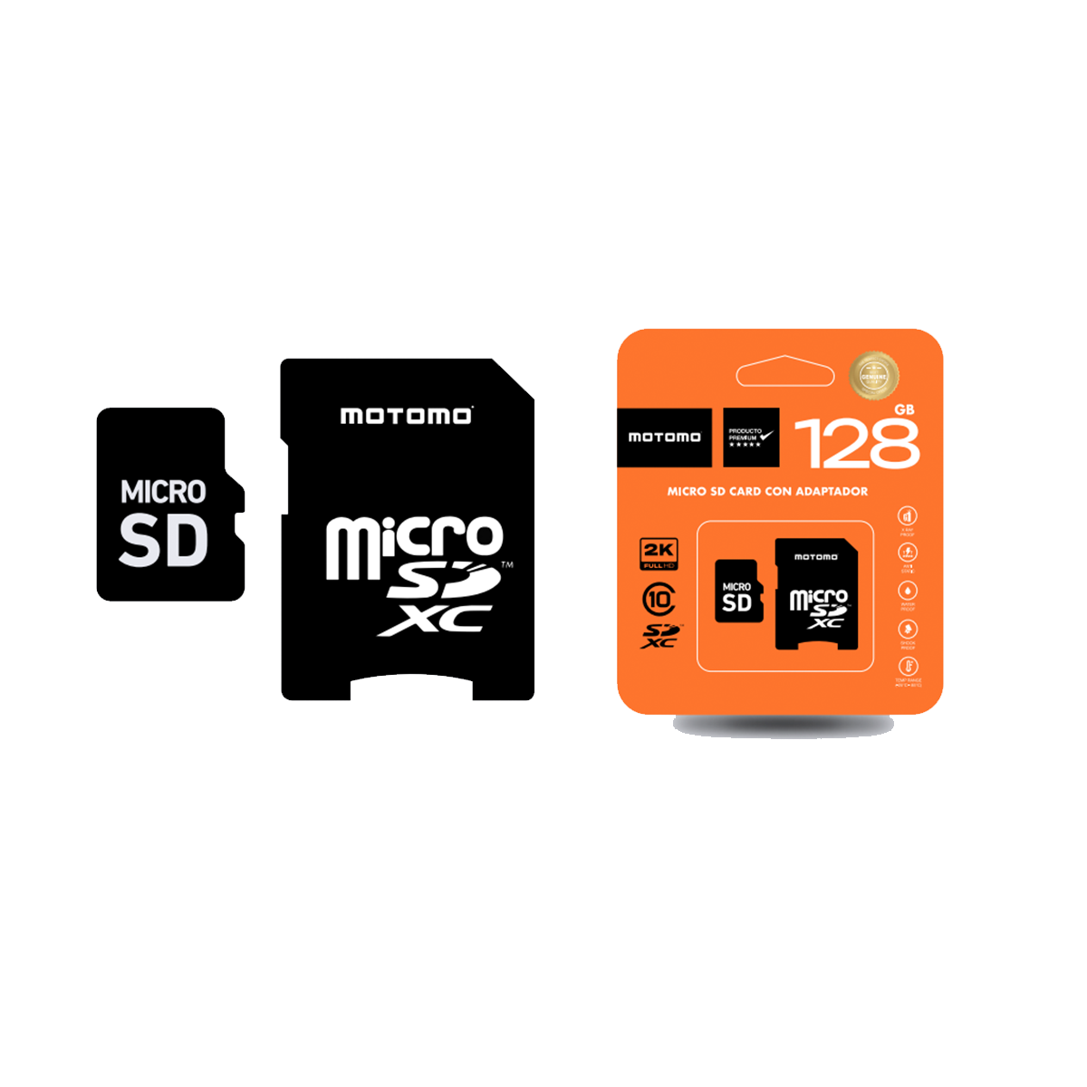 Memoria Micro Sd Motomo 128 Gb Clase 10