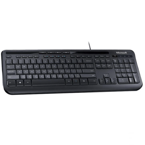 Teclado Microsoft Wired 600 Usb Negro