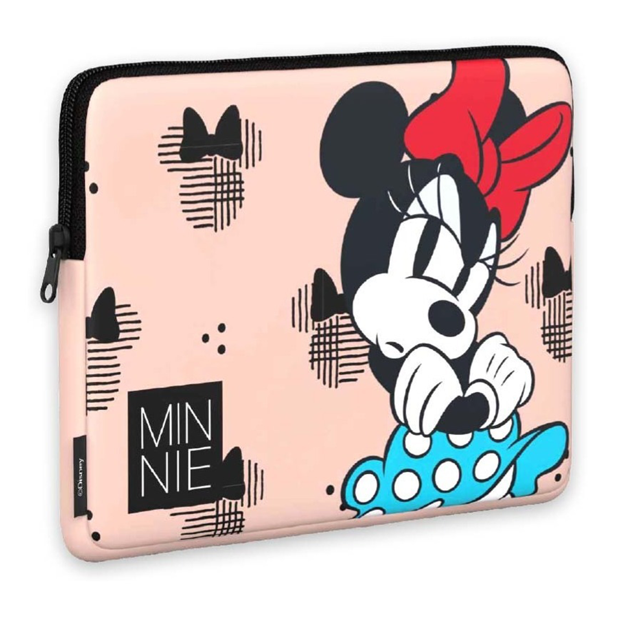 Funda Notebook 14 Pulgadas Universal Disney Con Cierre Rosado