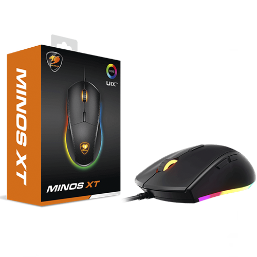 Mouse Gamer Cougar XT Rgb 4000 Dpi Negro