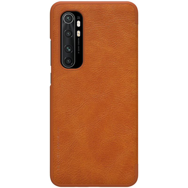 Xiaomi Mi Note 10 Lite Qin Flip Cover Cuero Nillkin – imagen 5
