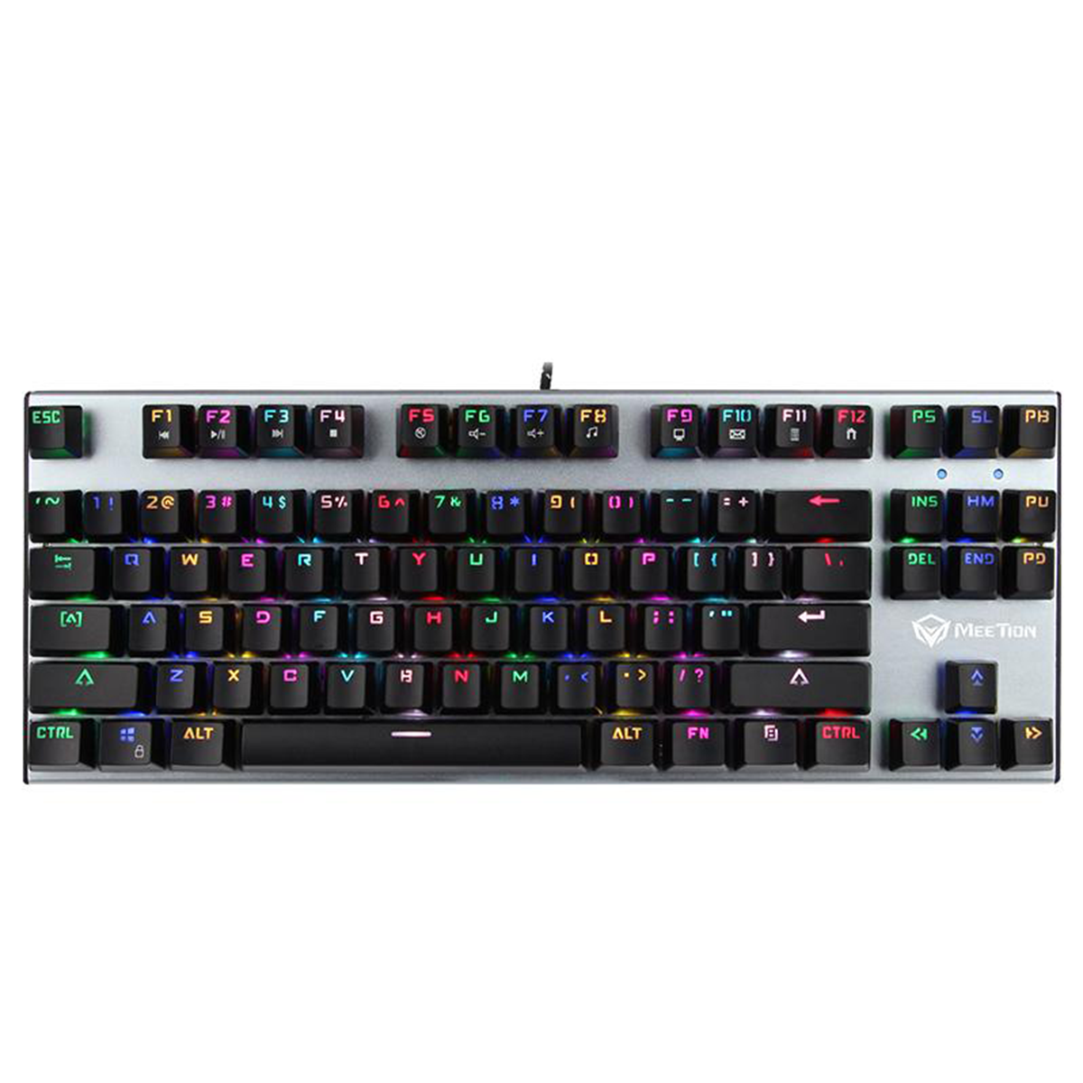 Teclado Gamer Mecanico Meetion MK04 Negro