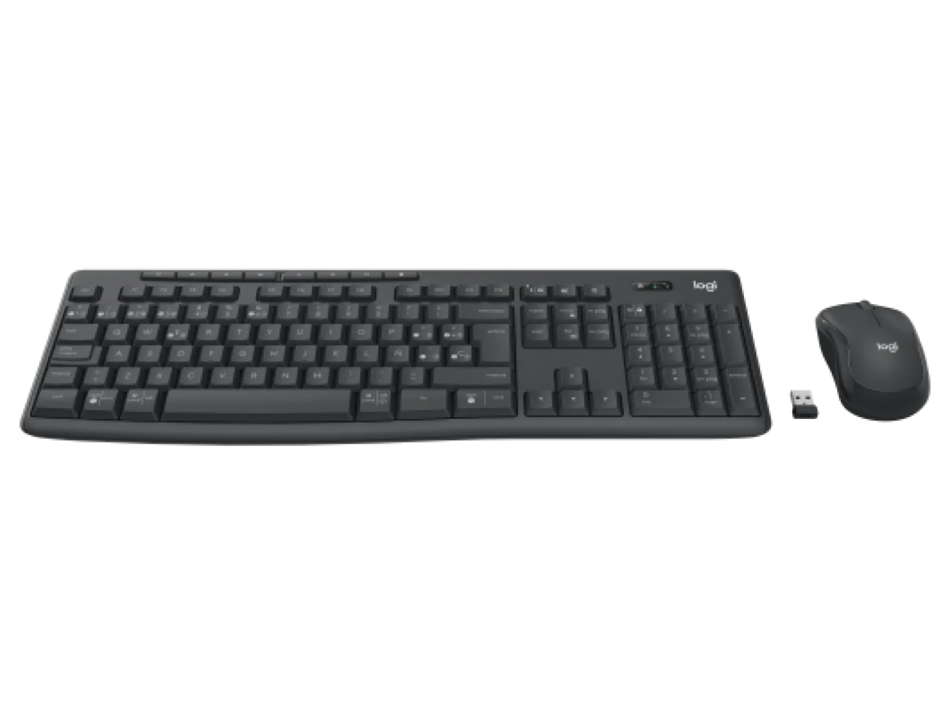 Kit Teclado y Mouse Logitech Inalambrico Mk370 Negro – imagen 4