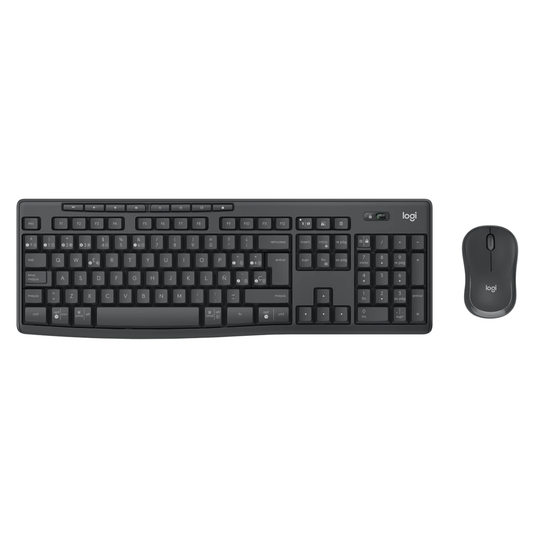 Kit Teclado y Mouse Logitech Inalambrico Mk370 Negro