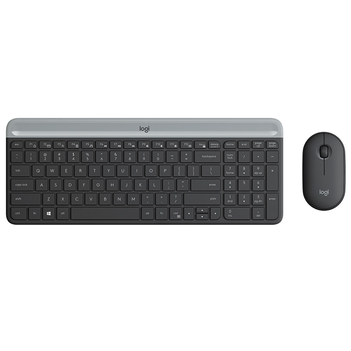 Kit Inalámbrico Teclado y Mouse Logitech Mk470 Negro