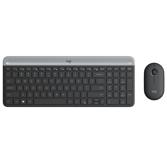 Kit Inalámbrico Teclado y Mouse Logitech Mk470 Negro