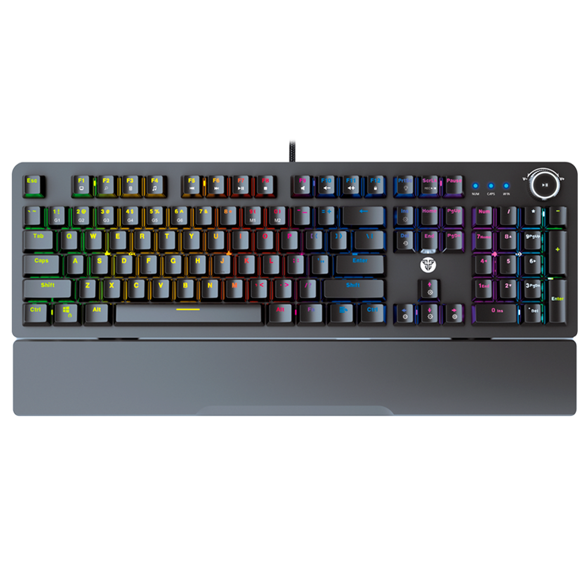Teclado Gamer Mecánico Fantech Max Power Mk853 Negro – imagen 5