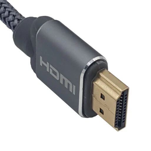 Cable Hdmi a Hdmi V2.0 4k Ultra Hd 18gbps 3.0mt Njoytech Gris – imagen 2