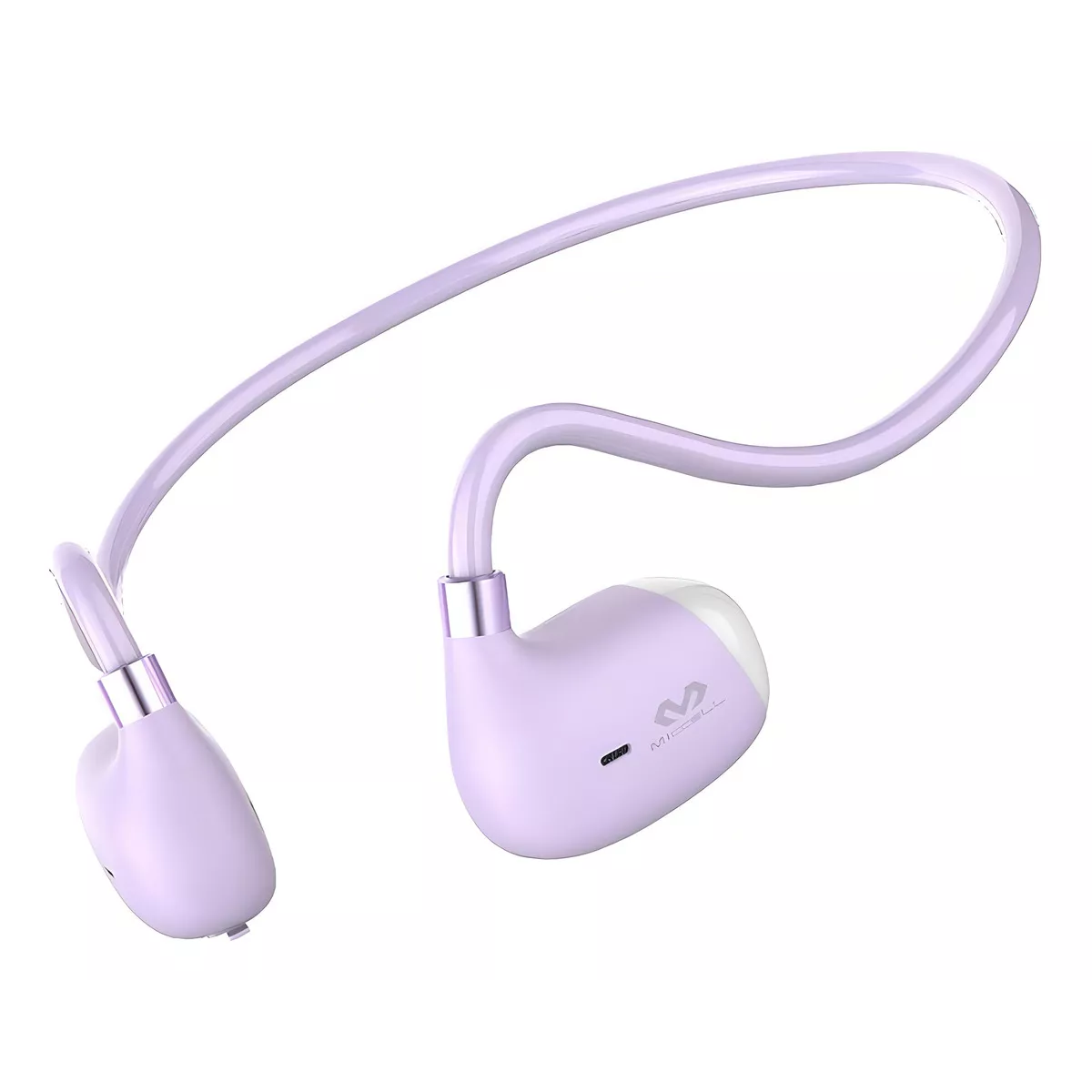 Audífonos Bluetooth Deportivo Miccell Vq-bh80 Morado
