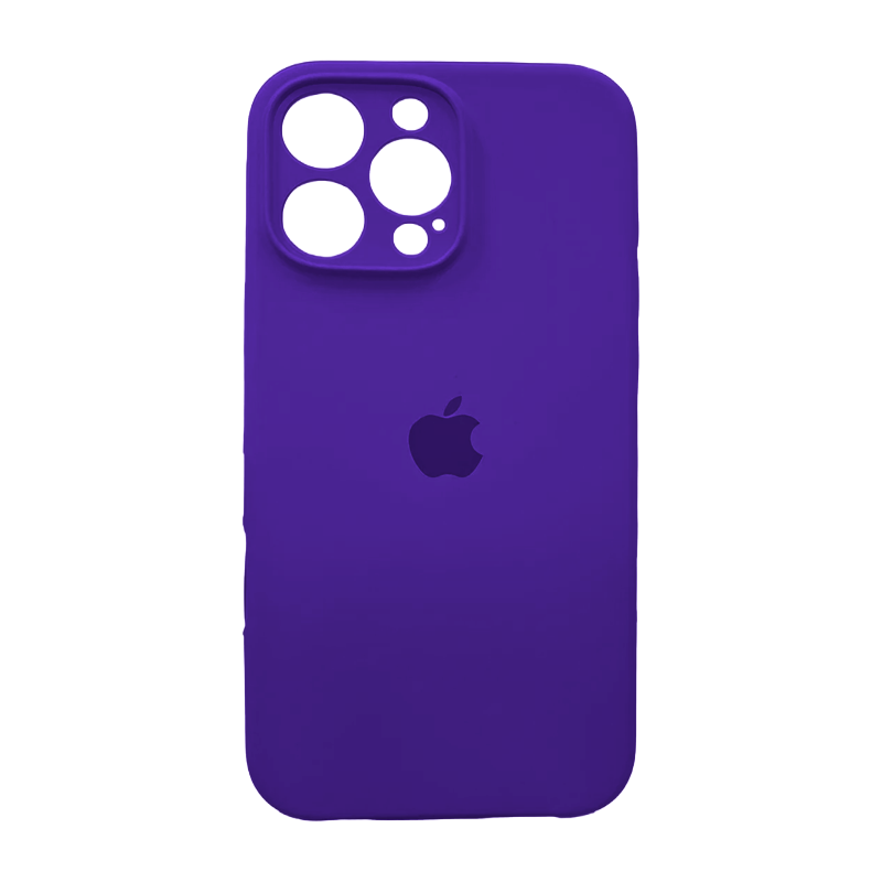 Carcasa Silicona Antideslizante Con Logo Iphone 16 Pro Max Colores – imagen 11