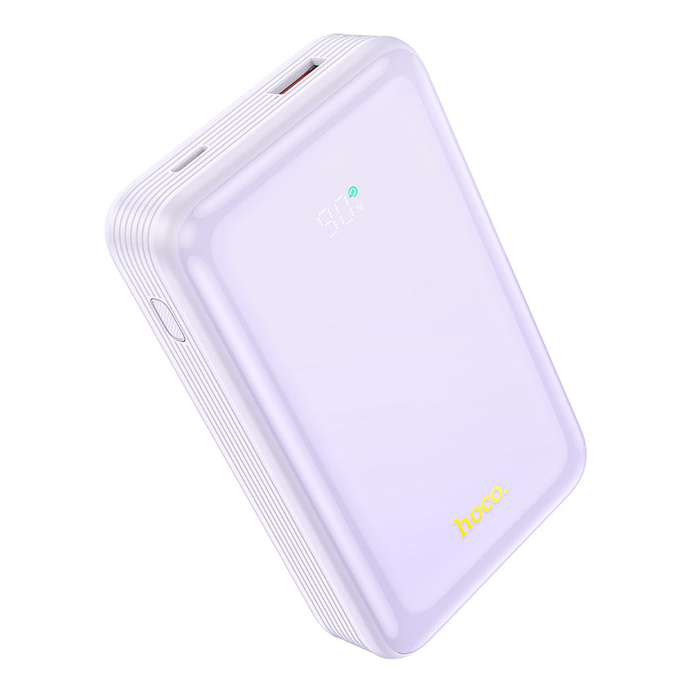 Powerbank Carga Rapida Hoco Q21 20000 Mah 22.5w Morado