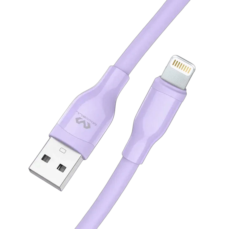 Cable Usb a Lightning 1.2m Miccell Vq-d10 Morado