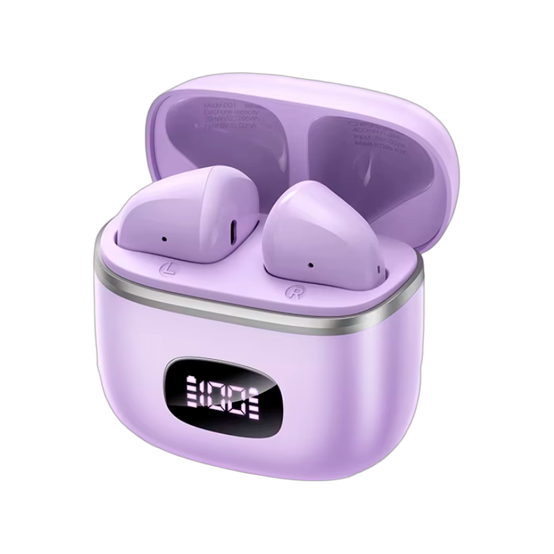 Audífonos In Ear Bluetooth Hoco Eq1 Morado – imagen 2