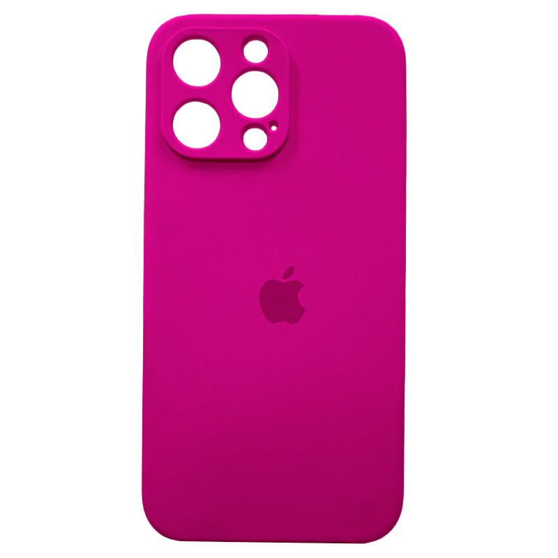 Carcasa Silicona Antideslizante Con Logo Iphone 15 Pro Max Colores – imagen 9