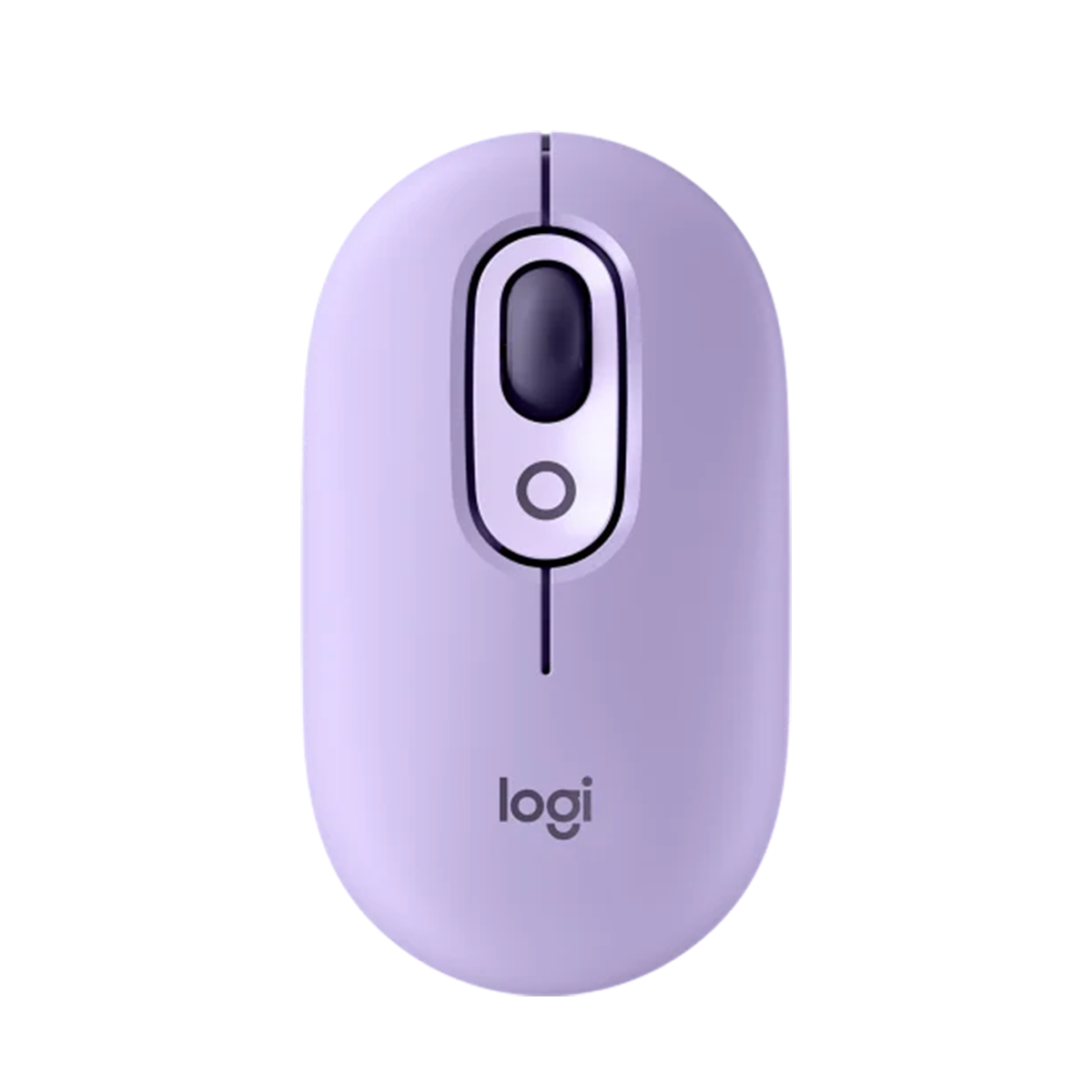 Mouse Inalambrico Logitech Pop Con Funcion Emojis Morado