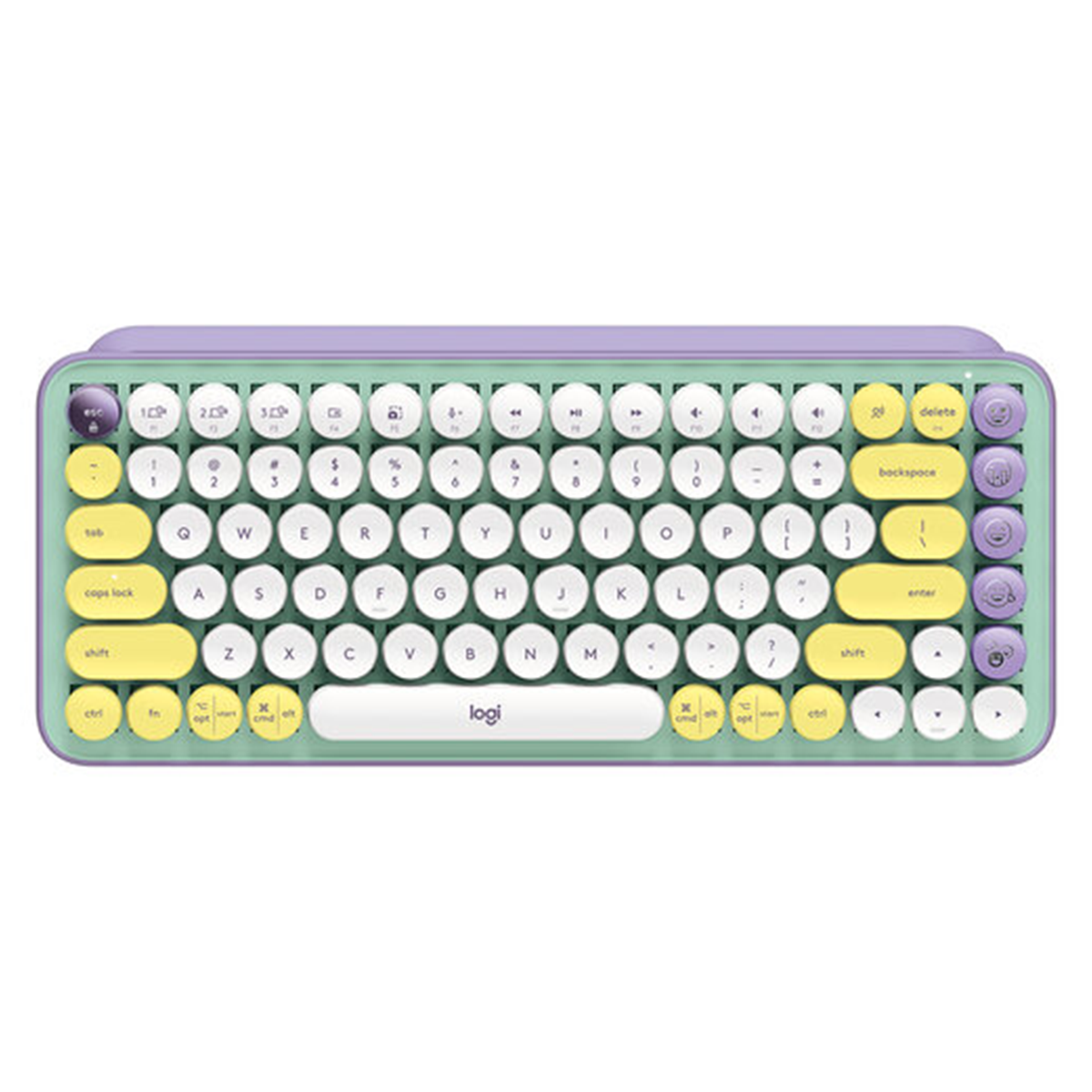 Teclado Mecanico Bluetooth Logitech Pop Keys Mini Fresh Vibes
