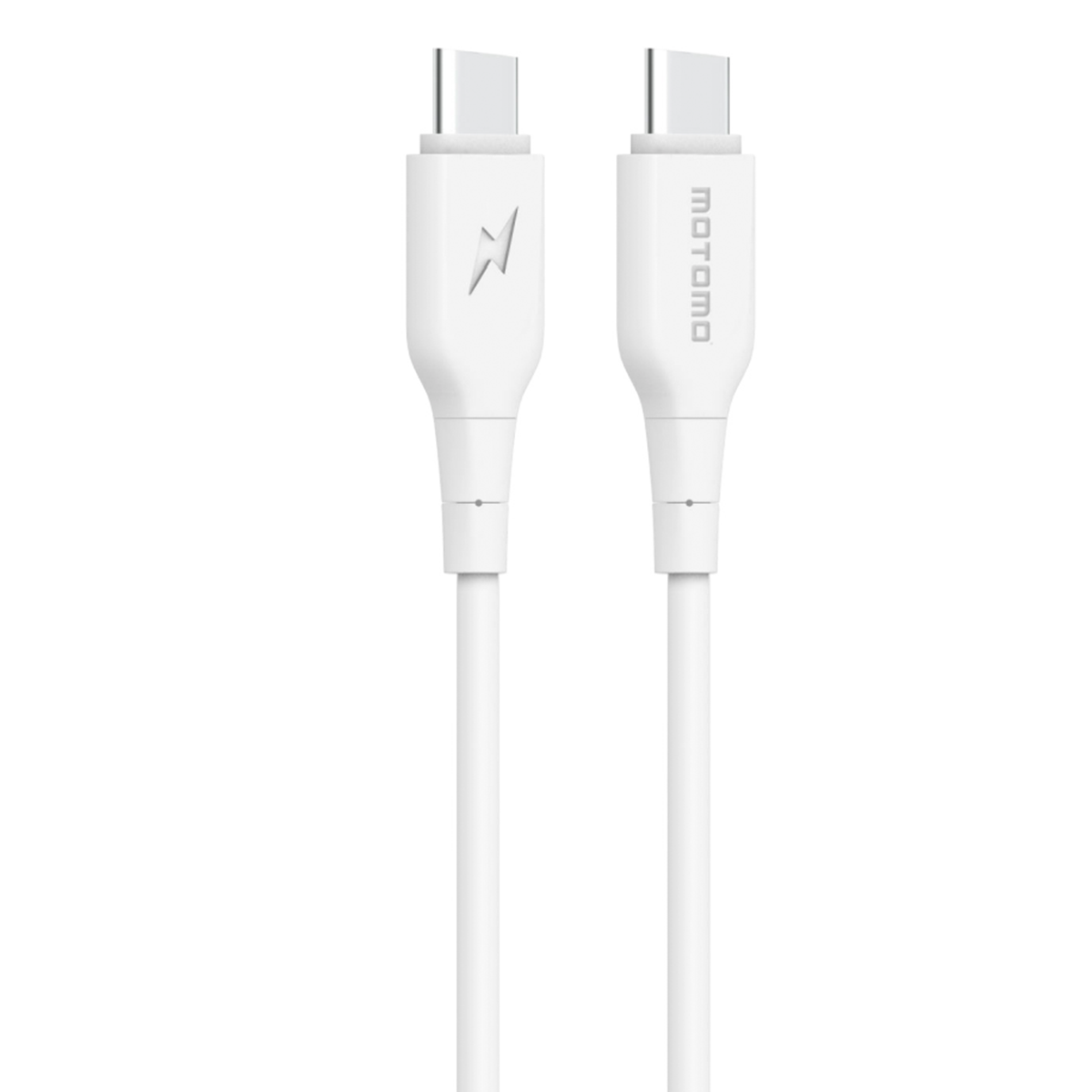Cable Tipo C a Tipo C Motomo 30w Blanco